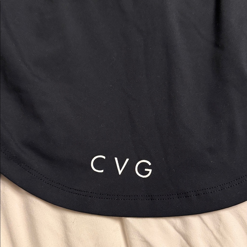 Constantly Varied Gear Cropped Black Hoodie with White Drawstrings - Picture 5 of 5